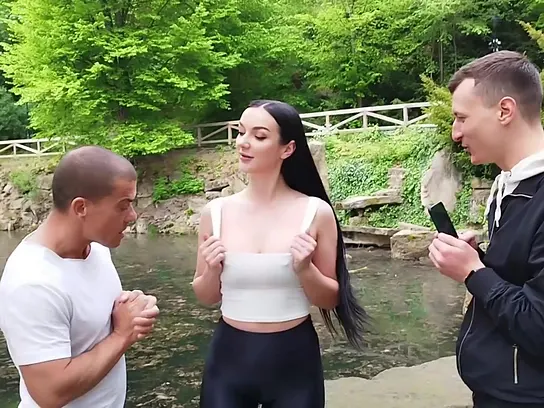 Sweetie Chick Group Luvs It Outdoors with Huge Tits and a Hot Ass XXX Video