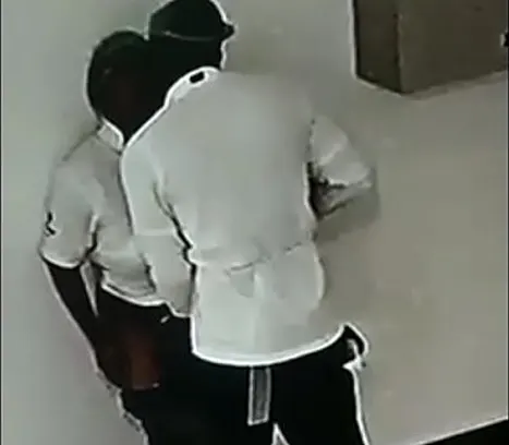 Hot rough sex at work with South African babes