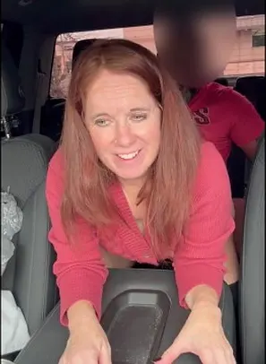 Ginger Vixen's husband Buddy was too hung to touch her in a parking lot, so I banged her hard in the lot