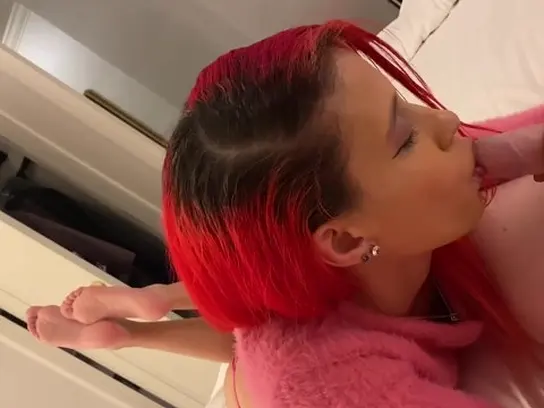 WandaWillyMcCoy's tight ass gets filled with internal cum on Valentine's Day at Fashionable Motel