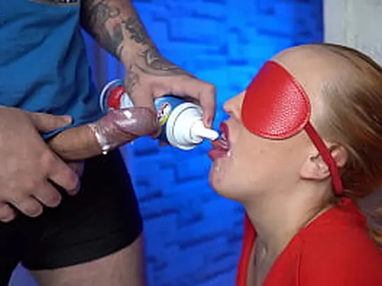 Step-step-sister gets a surprise from her boy while I see and stroke his meat