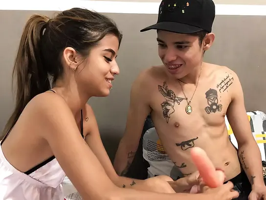 My Indian stepsister's fucky-fucky fucktoy: showing my prick and getting plumbed stiff