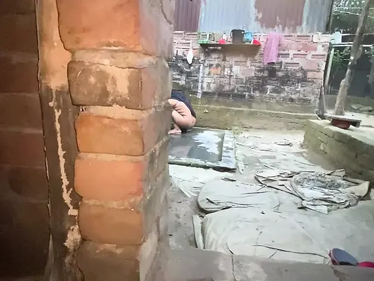 Scorching Indian Desi Bhabhi Chudlam gets her taut booty fucked in the rain