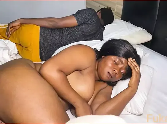 Observe this naughty cheating housewife take on a phat dark-hued penis while her husband witnesses XXX Video