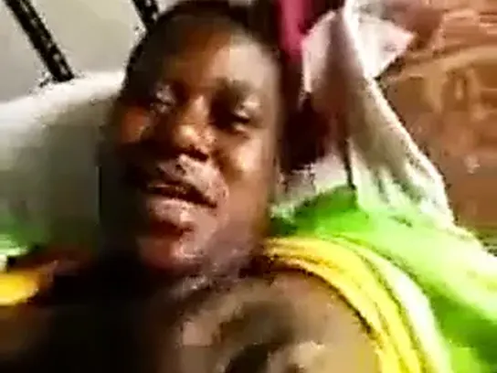 Messing around with the housemaid - Uganda - See through and pussy play!