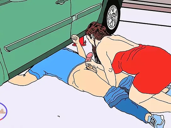 Stepmom colludes with Santa to get me under her Christmas tree - I'm pent up under the car for Christmas! XXX Video