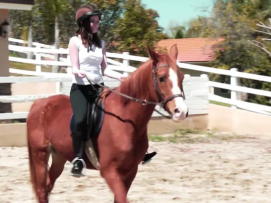 Sinn Sage and her stunning lesbian partner massage each other's bodies on a wooden pony