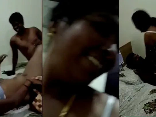Step bro and Tamil Lanja get wild in motel with step mom's help