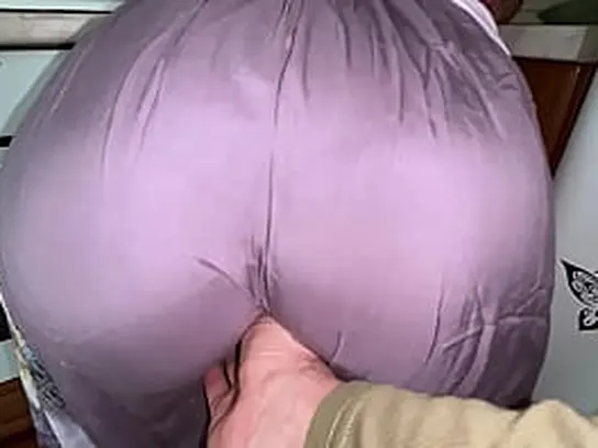Stepson hoisted his step mother microskirt and witnessed a large arse for anal invasion hookup XXX Video